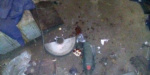На Донетчине мужчина болгаркой пытался распилить снаряд