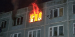 В результате пожара в мариупольской девятиэтажке хозяйка квартиры получила тяжелые ожоги
