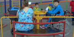 В Мариуполе появилась игровая площадка для людей с инвалидностью