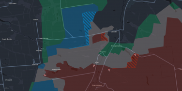 Який вигляд має карта бойових дій 5 листопада