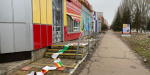 В Дружковке неизвестные устроили погром на центральной улице