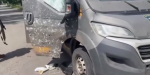 У Покровську російський дрон атакував евакуаційний автомобіль: поранено поліцейського