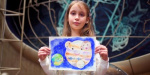 Рисунок юной украинки нанесут на ракету, которая отправится исследовать Юпитер