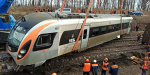 Как продвигается восстановление поезда «Интерсити+» возле Славгорода