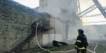 Рятувальники Донеччини чотири рази гасили пожежі після обстрілів