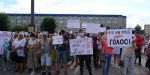 На митинге в Северодонецке требовали местных выборов и увольнения главы области