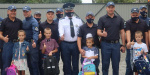 Служба судебной охраны в Донецкой области  отметила День флага Украины