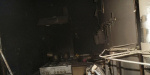 В Краматорске во время пожара чуть не погиб хозяин квартиры