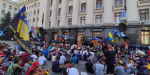 В Киеве шахтеры протестуют уже седьмой день