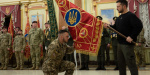Президент України вручив відзнаку «За мужність та відвагу» дружківському 122 батальону 81 ОАеМБр