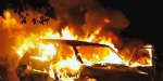 В Славянске двое подростков сожгли угнанный автомобиль