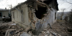 За апрель в прифронтовых районах Донетчины было разрушено около 30 домов