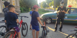 Полицейские побеседовали с юными велосипедистами Константиновки