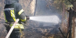 Пожар в Меловском районе Луганщины