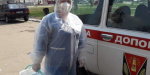 Мобильная бригада Мирноградского «МЦПМСП» осуществила  первый выезд для обследования подозрения на коронавирус