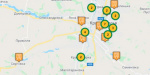 В сети опубликовали инфраструктурную карту школ Краматорска 