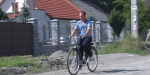 Эвакуировался в Днепр житель Константиновки на велосипеде