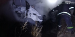 В Лисичанске огонь охватил машину этой ночью